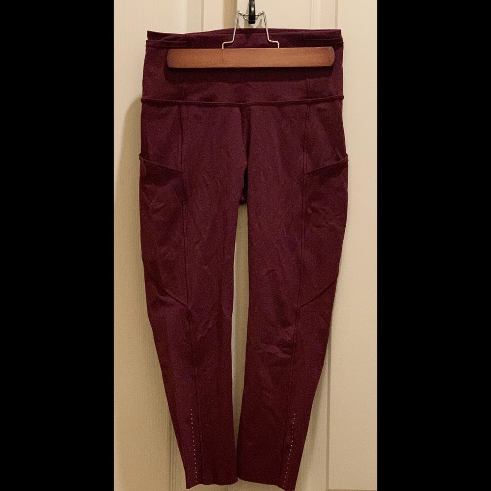 LULULEMON - Fast and Free Crop - WORN ONCE